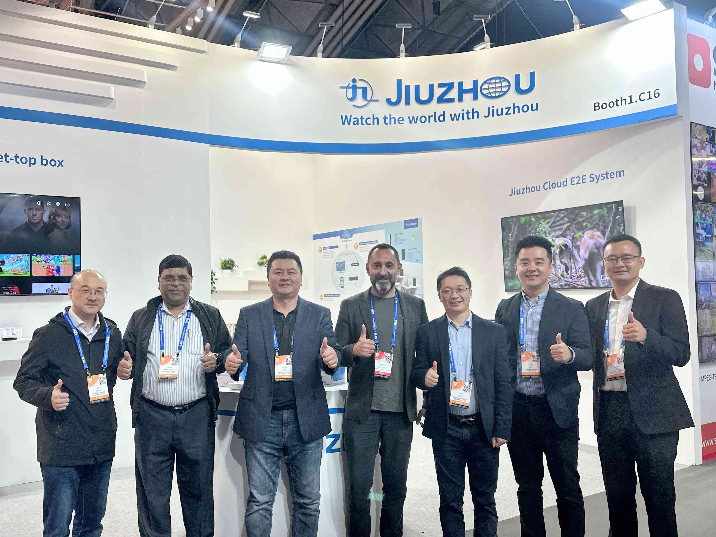 閃耀亮相IBC 開拓市場新機(jī)遇